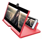 Mikroskopy i lupy - EKRAN SZKŁO POWIĘKSZAJĄCE LUPA DO TELEFONU RED 10' - miniaturka - grafika 1