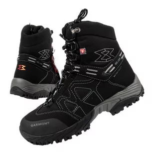 Buty trekkingowe Garmont Momentum Wp M 002643 czarne - Buty trekkingowe męskie - miniaturka - grafika 1