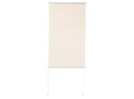 Rolety - LIVARNO home Roleta plisowana na drzwi, 80 x 200 cm (Kremowy) - miniaturka - grafika 1
