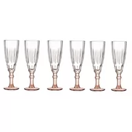 Kieliszki - Kieliszek do szampana z kolorową nóżką, 170 ml, 6 sztuk - miniaturka - grafika 1