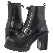 Botki damskie - Botki Czarne 64105-71 (WO224-a) Wojas - miniaturka - grafika 1