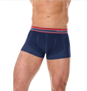 Brubeck Bokserki męskie Active Wool granatowe r. XL BX10870 - Majtki męskie - miniaturka - grafika 1