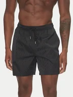 Kąpielówki męskie - BOSS Szorty kąpielowe Jacques 50539313 Czarny Regular Fit - miniaturka - grafika 1