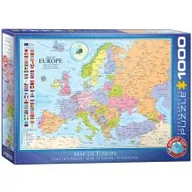 Puzzle - Eurographics 6000 0789 puzzle Mapa Europy - miniaturka - grafika 1