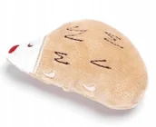 Zabawki dla kotów - Zabawka dla kota JEŻYK z kocimiętką gryzak pluszowy miękki jeż BEŻOWY - miniaturka - grafika 1