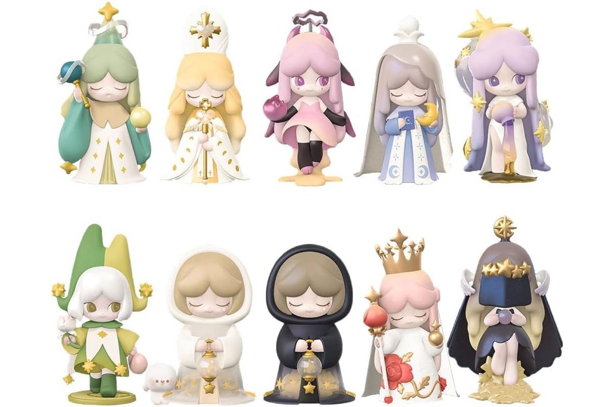 Kolekcyjna figurka-niespodzianka z akcesoriami 52Toys LAPLLY Song of The Tarot