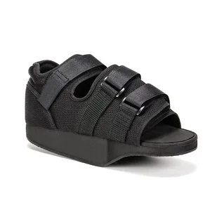 Qmed Prostoperative Shoe, but pooperacyjny odciążający przodostopie, czarny, rozmiar XL - Ortezy, stabilizatory i opaski elastyczne - miniaturka - grafika 2