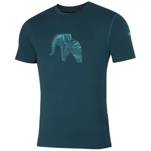Koszulka męska Zulu Bambus Elephant 210 Short Rozmiar: XL / Kolor: zielony - Koszulki sportowe męskie - miniaturka - grafika 1