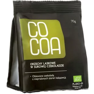 Surovital COCOA) ORZECHY LASKOWE W SUROWEJ CZEKOLADZIE RAW BIO 70g - COCOA - Orzechy i nasiona - miniaturka - grafika 1