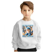 Bluzy dla dziewczynek - BLUZA DZIECIĘCA BRAINROT TRALALERO TRALALA 134-140 DLA CHŁOPCA DZIEWCZYNKI - miniaturka - grafika 1