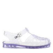 Sandały damskie - Sandały Melissa Possession Ad 32408 Fioletowy - miniaturka - grafika 1