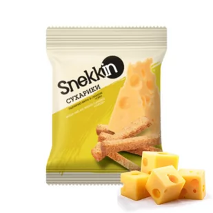 Grzanki o smaku sera " Snekin" 70g - Krakersy - miniaturka - grafika 1