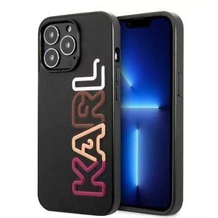 Karl Lagerfeld KLHCP13XPCOBK iPhone 13 Pro Max 6,7` czarny/black hardcase Multipink Brand - Etui i futerały do telefonów - miniaturka - grafika 1