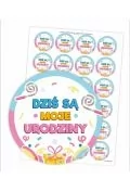 Naklejki urodzinowe - Dziś są moje urodziny 24szt - LearnHow - Szkolne artykuły papiernicze - miniaturka - grafika 1