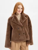 Kurtki damskie - JOOP! Damska kurtka dwustronna - Orsina Kobiety brązowy jednolity, 40 - miniaturka - grafika 1