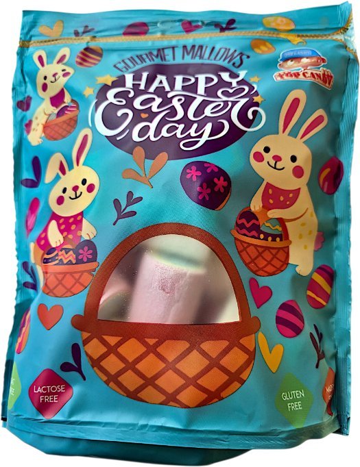 Pianki Marshmallows Happy Easter Day Wielkanoc Bez Glutenu i Laktozy 250g