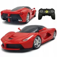 Zabawki zdalnie sterowane - RASTAR Samochód zdalnie sterowany R/C LAFERRARI skala 1:24 - miniaturka - grafika 1