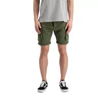 Odzież taktyczna i umundurowanie - Spodenki Alpha Industries Crew Short 176203 142 - Ciemnooliwkowe RATY 0% | PayPo | GRATIS WYSYŁKA | ZWROT DO 100 DNI - miniaturka - grafika 1