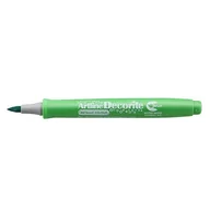 Markery permanentne - [BS] MARKER DECORITE 1MM METALICZNY ZIELONY AR-033 TOMA - miniaturka - grafika 1
