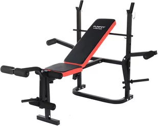 FUNFIT Ławka treningowa pod sztangę regulowana - Ławki treningowe - miniaturka - grafika 1
