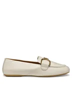 Półbuty damskie - Geox Loafersy D Palmaria D45MUJ 000TU C1122 Beżowy - miniaturka - grafika 1