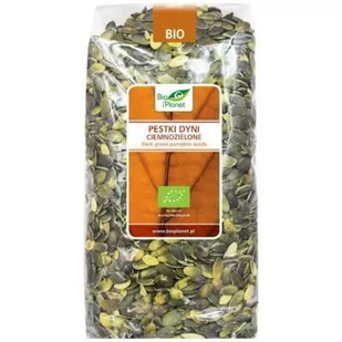 Bio Planet PESTKI DYNI CIEMNOZIELONE BIO 1 kg-BIO PLANET 5907814664365 - Zdrowa żywność - miniaturka - grafika 1