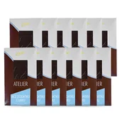 Czekolada - 12 x Czekolada Atelier Lekko gorzka bez dodatku cukru 85 g E.Wedel - miniaturka - grafika 1