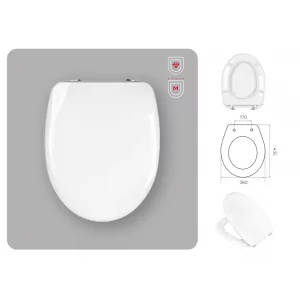 CEDO S153V530 Delfi  metal - Deski sedesowe - miniaturka - grafika 1