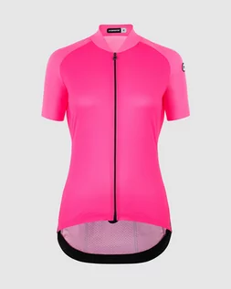 Koszulki rowerowe - ASSOS Koszulka rowerowa damska UMA GT JERSEY C2 EVO fluo pink - grafika 1