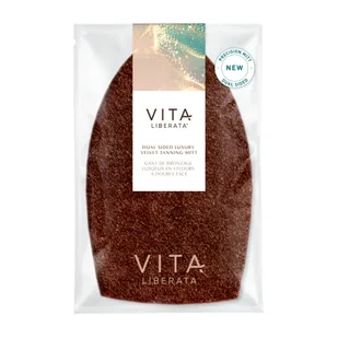 Dual Sided Luxury Velvet Tanning Mitt - Rękawica do aplikacji samoopalacza - Pozostałe akcesoria do kąpieli i SPA - miniaturka - grafika 1