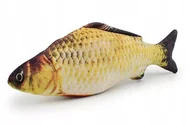 Zabawki dla kotów - Karp Zabawka dla KOTA 20CM ryba pluszak wys. z PL - miniaturka - grafika 1