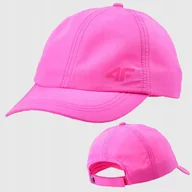 Czapki damskie - 4F CZAPKA Z DASZKIEM DZIEWCZĘCA DZIECIĘCA STRAPBACK SS24 - miniaturka - grafika 1