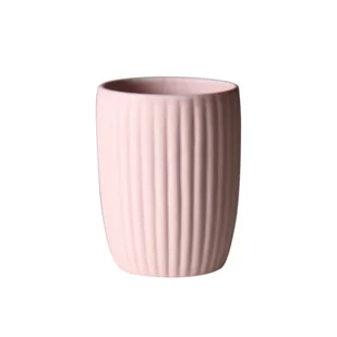 Kubek MELO 8 x 8 x 11 cm różowy - Kubki na szczoteczki do zębów - miniaturka - grafika 1