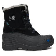 Buty dla chłopców - Śniegowce Karrimor Snowfur Kids 2 K819 Czarny - miniaturka - grafika 1