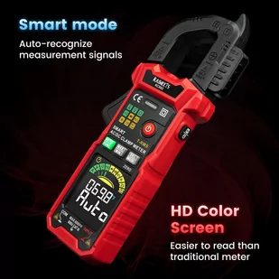KAIWEETS KC602 Smart Digital Clamp Meter, 6000 Counts True-RMS, Auto Range, AC/DC Current, NCV Detection Function - Multimetry - miniaturka - grafika 8