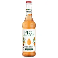 Syropy i koncentraty owocowe - PURE by Monin Peach Apricot 700ml - miniaturka - grafika 1