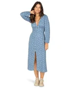 Sukienki - Billabong Damska fajna sukienka nocna niebieska XS - miniaturka - grafika 1