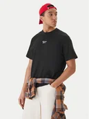 Koszulki męskie - Reebok T-Shirt Branagan RK25561CCM Czarny Regular Fit - miniaturka - grafika 1