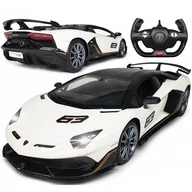 Zabawki zdalnie sterowane - Samochód Zdalnie Sterowany Rc Auto Na Pilot Lamborghini Aventador Svj LEDy - miniaturka - grafika 1