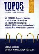 E-booki - kultura i sztuka - Topos. Dwumiesięcznik literacki 5/2023 - miniaturka - grafika 1
