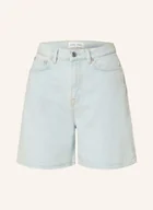 Spodenki damskie - Samsøe Samsøe Szorty Jeansowe Sashelly blau - miniaturka - grafika 1