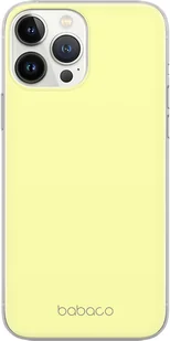 Etui do Apple IPHONE 14 Classic 010 Babaco Nadruk pełny Żółty - Etui i futerały do telefonów - miniaturka - grafika 1
