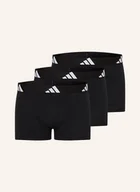 Majtki damskie - Adidas Bokserki Active Flex Cotton, 3 Szt. schwarz - adidas - miniaturka - grafika 1