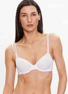 Biustonosze - CALVIN KLEIN BIUSTONOSZ ZAPINANY KORONKOWY BIAŁY 70D 2_2 TIA - miniaturka - grafika 1