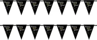 Sylwester - Baner wiszący flagi Happy New Year - 5 m - miniaturka - grafika 1