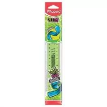 Maped Linijka Twist'n Flex niełamliwa20 cm zielona - Przybory szkolne - miniaturka - grafika 2