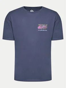 Quiksilver T-Shirt Spin Cycle EQYZT07653 Granatowy Regular Fit - Koszulki męskie - miniaturka - grafika 1