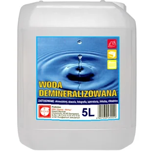 Bomar Bomar Woda demineralizowana destylowana 5L WODA-DEM-5L - Inne artykuły czyszczące - miniaturka - grafika 2