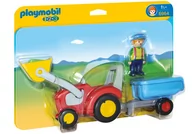 Klocki - Playmobil Traktor z przyczepą 6964 - miniaturka - grafika 1