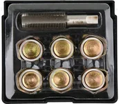 Narzędzia samochodowe - Yato Zestaw naprawczy korków miski olejowej YT-17567 - miniaturka - grafika 1